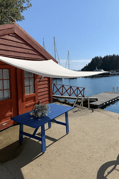 Hovedbilde Trekantet solseil hvit / Grå - 3 x 3 x 3 m - Vanntett